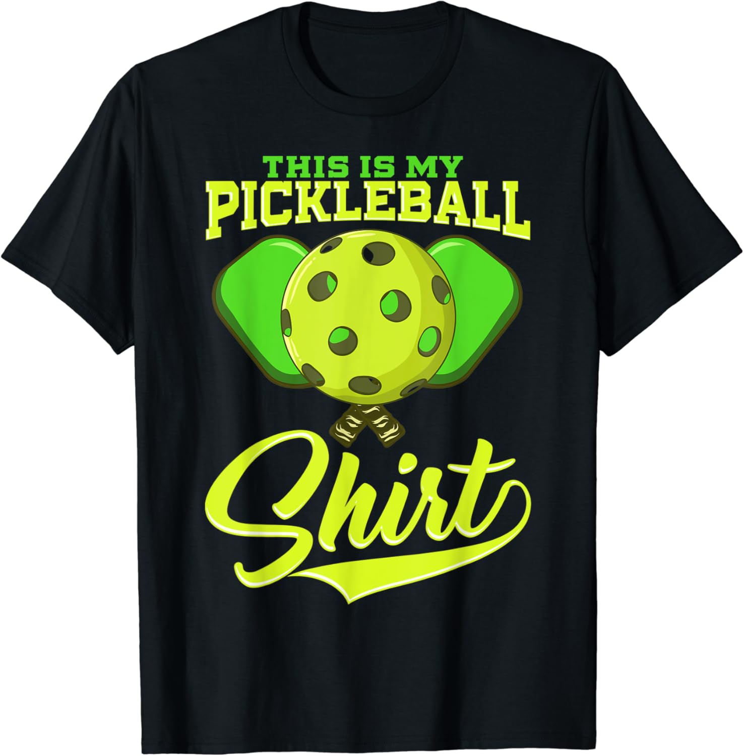 This Is My Pickleball Shirt Funny Quotes Humor Sayings TShirt Amazon